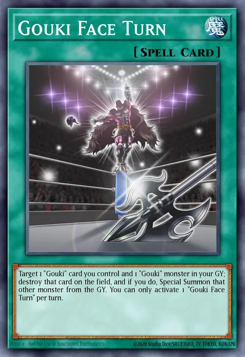 Gouki Face Turn trading card