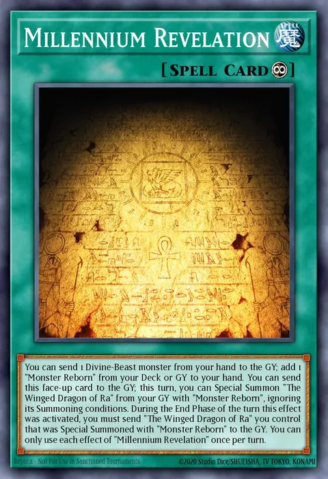 Millennium Revelation trading card