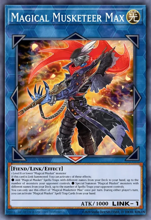 Magical Musketeer Max trading card