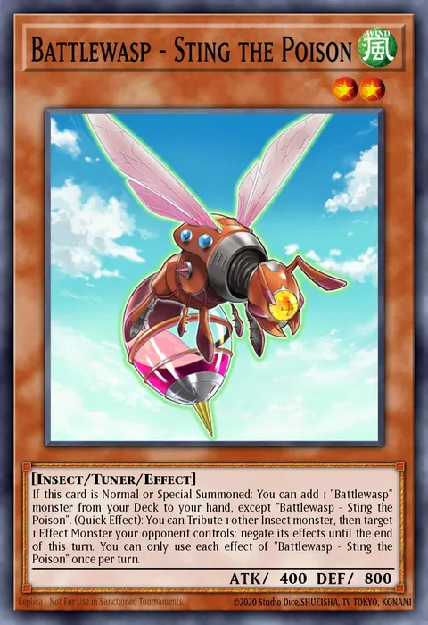 Battlewasp - Sting the Poison trading card