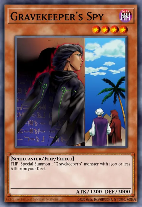 Gravekeeper's Spy trading card