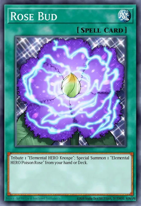 Rose Bud trading card