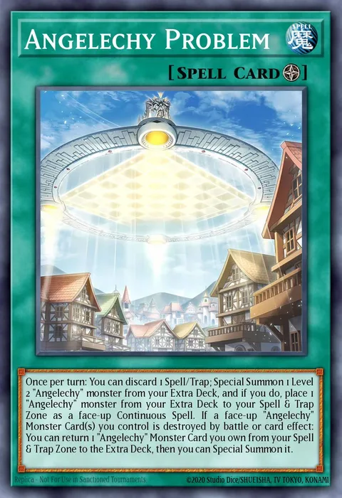 Angelechy Problem trading card