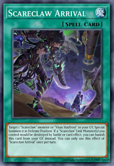 Scareclaw Arrival trading card