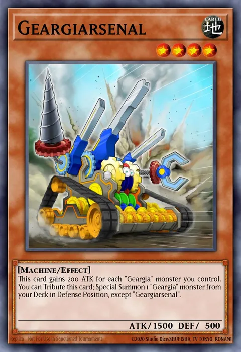 Geargiarsenal trading card