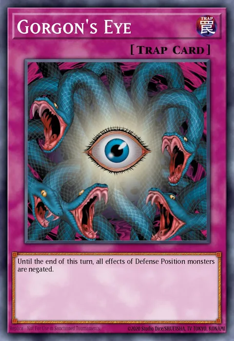 Gorgon's Eye trading card