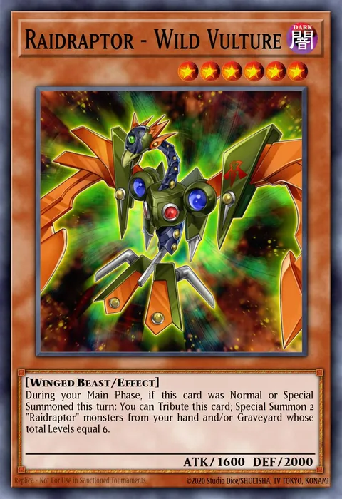 Raidraptor - Wild Vulture trading card
