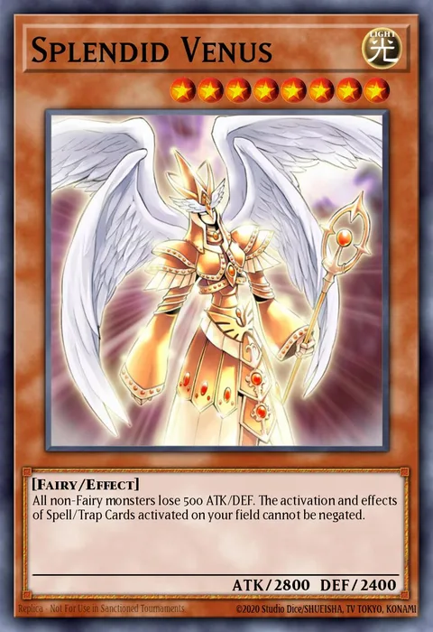 Splendid Venus trading card