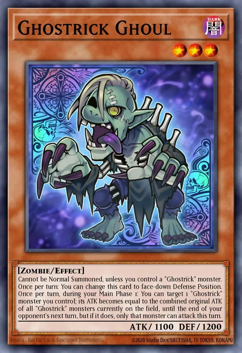 Ghostrick Ghoul trading card