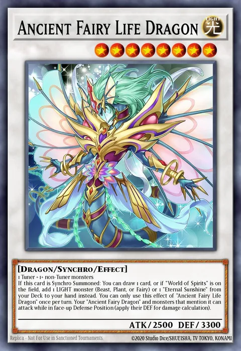 Ancient Fairy Life Dragon trading card