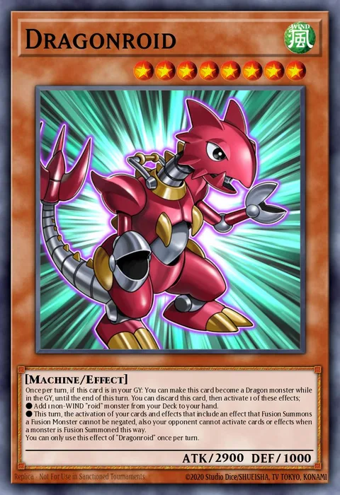 Dragonroid trading card