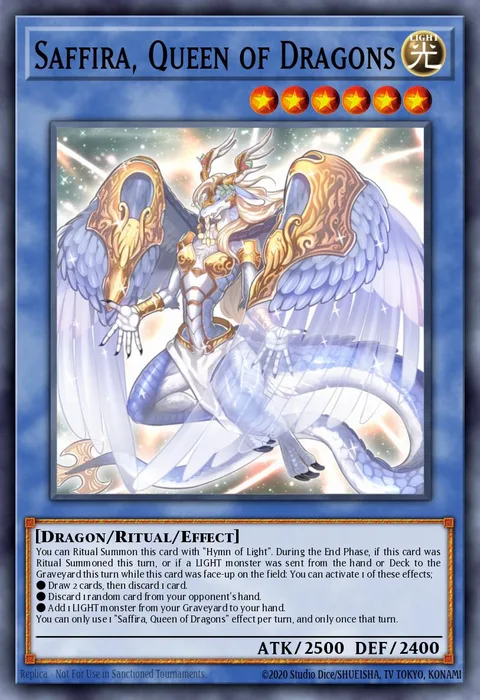 Saffira, Queen of Dragons trading card