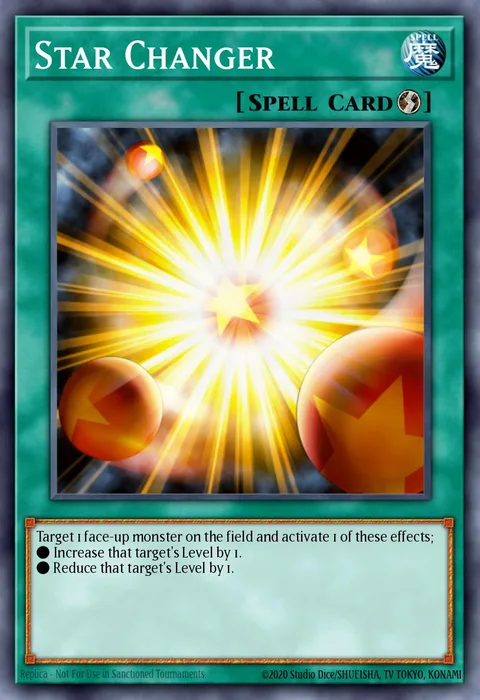 Star Changer trading card