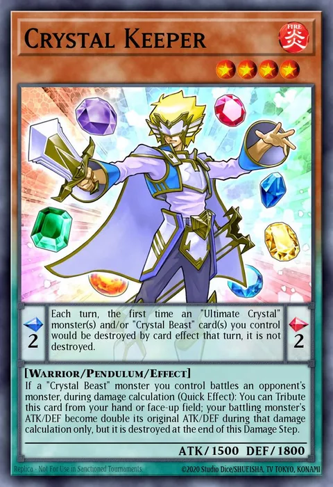Crystal Keeper trading card