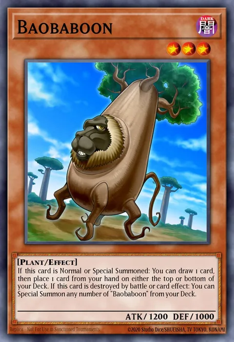 Baobaboon trading card