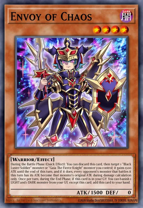 Envoy of Chaos trading card