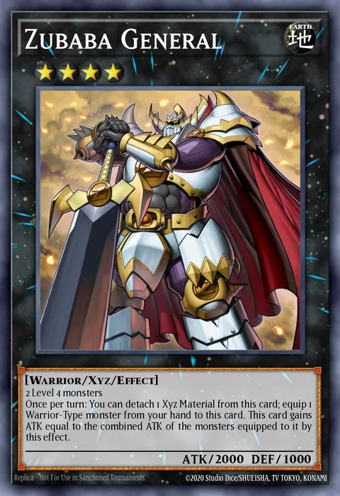 Zubaba General trading card