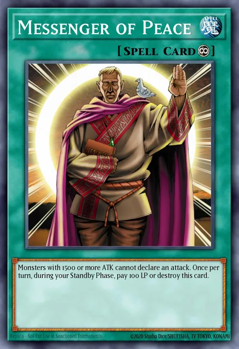 Messenger of Peace trading card