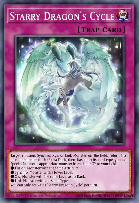 Starry Dragon's Cycle trading card