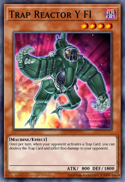 Trap Reactor Y FI trading card