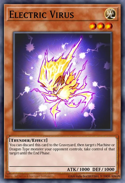Electric Virus trading card