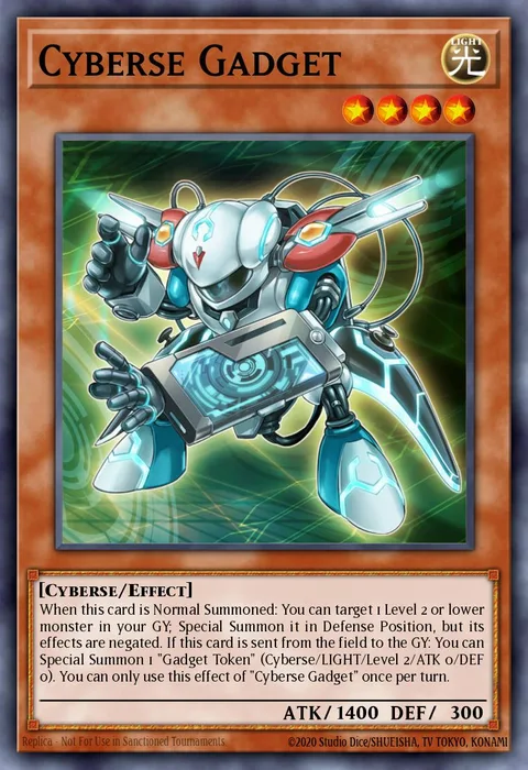 Cyberse Gadget trading card