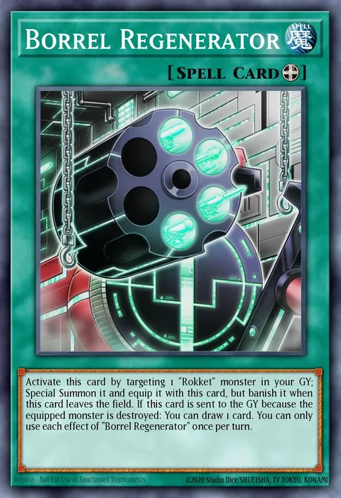 Borrel Regenerator trading card