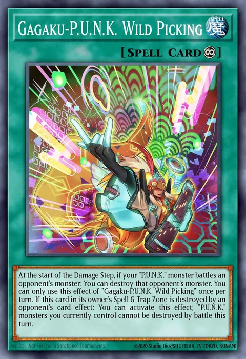Gagaku-P.U.N.K. Wild Picking trading card