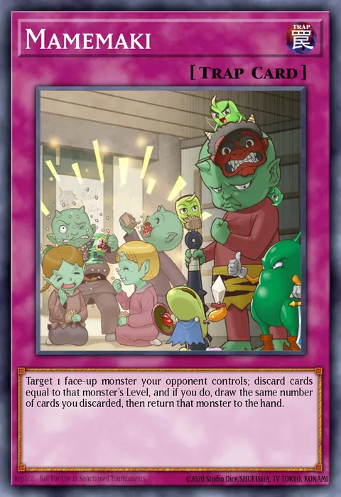 Mamemaki trading card