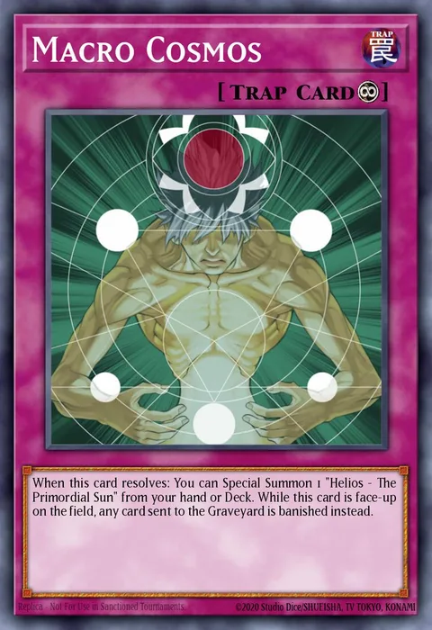 Macro Cosmos trading card