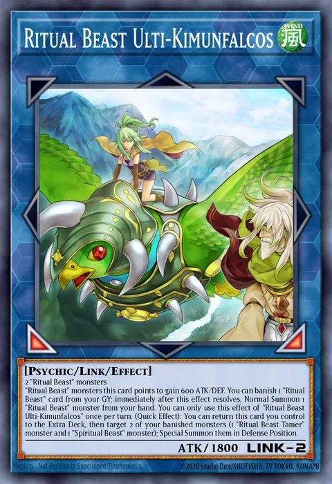 Ritual Beast Ulti-Kimunfalcos trading card