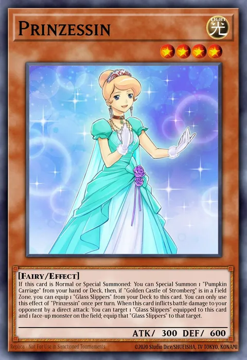 Prinzessin trading card