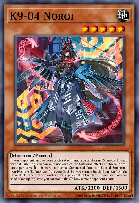 K9-04 Noroi trading card