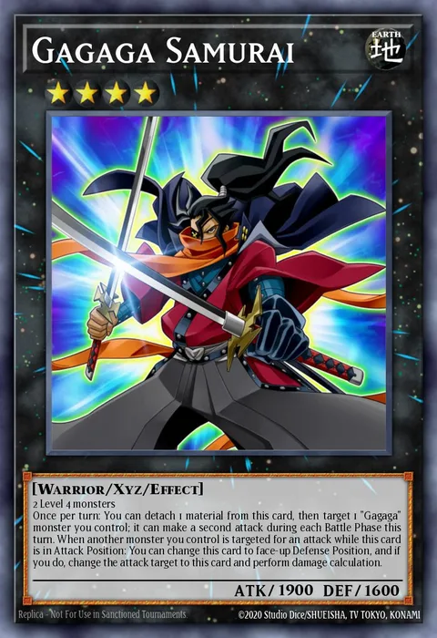 Gagaga Samurai trading card