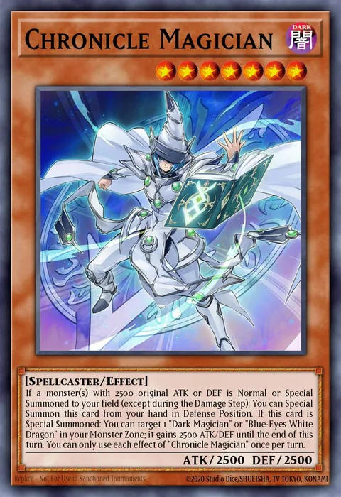 Chronicle Magician trading card