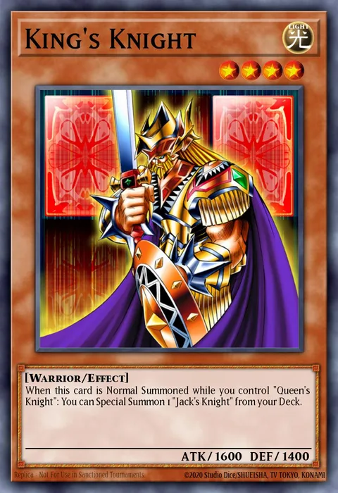King's Knight trading card