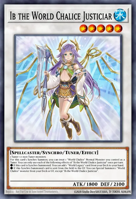 Ib the World Chalice Justiciar trading card