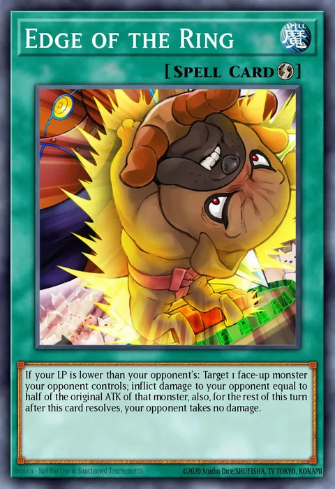 Edge of the Ring trading card