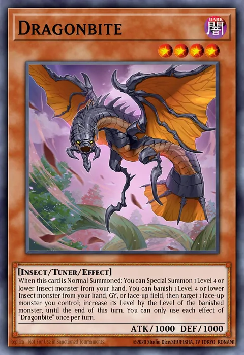 Dragonbite trading card