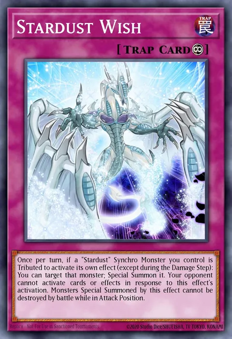 Stardust Wish trading card