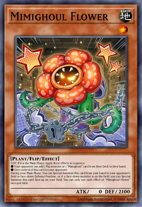 Mimighoul Flower trading card