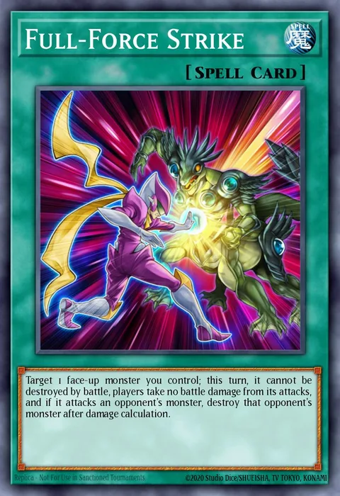 Full-Force Strike trading card