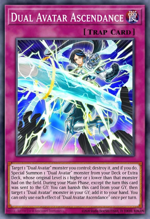 Dual Avatar Ascendance trading card