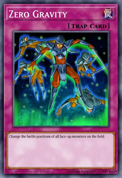 Zero Gravity trading card