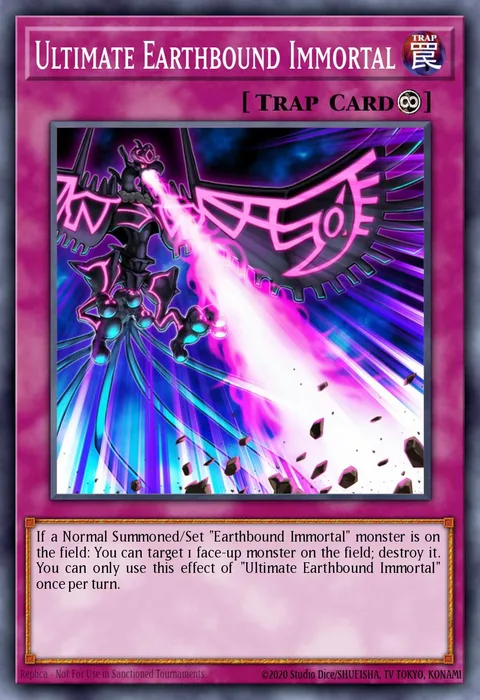 Ultimate Earthbound Immortal trading card