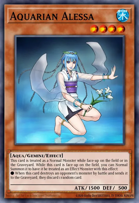 Aquarian Alessa trading card