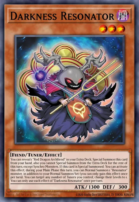 Darkness Resonator trading card