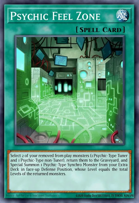 Psychic Feel Zone trading card