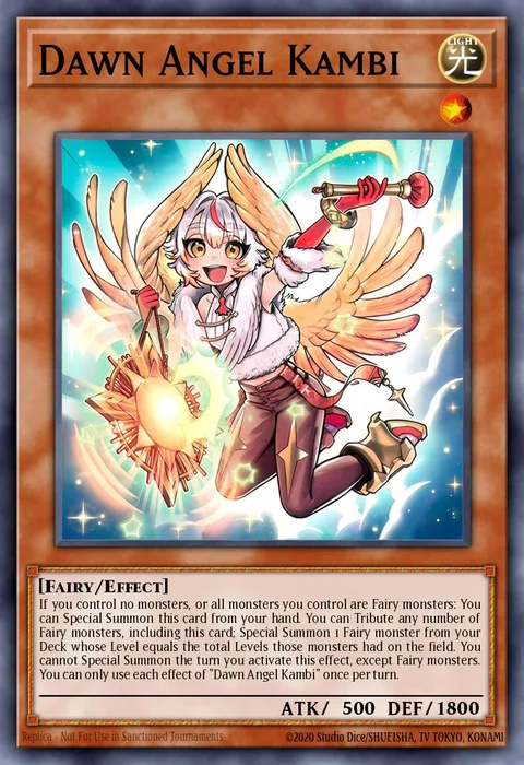 Dawn Angel Kambi trading card