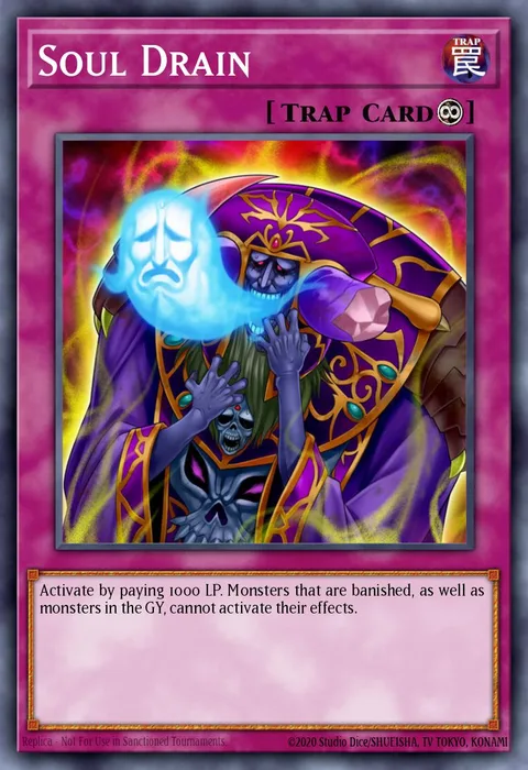 Soul Drain trading card